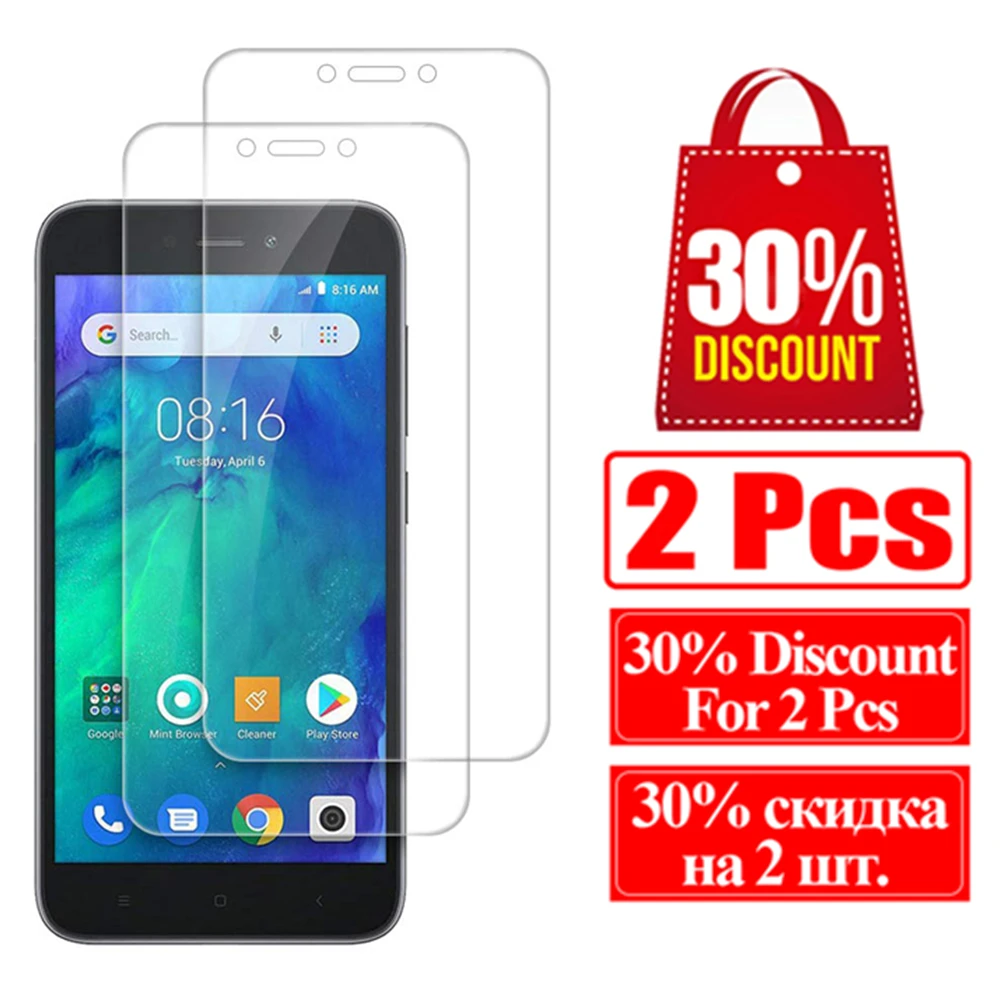 Защитное стекло для xiaomi redmi go, закаленное стекло ksio mi xiomi Red mi res mi go, Защитная пленка для экрана, защитная оригинальная пленка