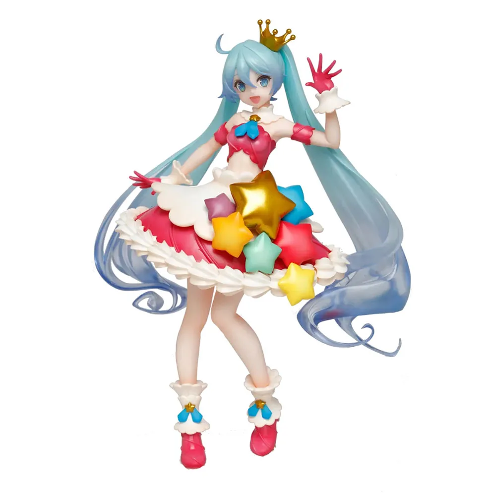 

Original TAITO Miku 2020 POP IDOL Ver. Celebrate Birthday Figure PVC Model Doll Colletible Toys