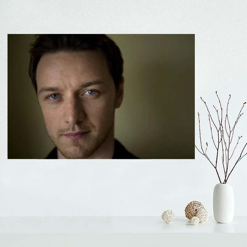 Продукт James McAvoy плакат пользовательский Атлас плакат печать ткань стены плакат печать из шелковой ткани с принтом плакат - Цвет: 19