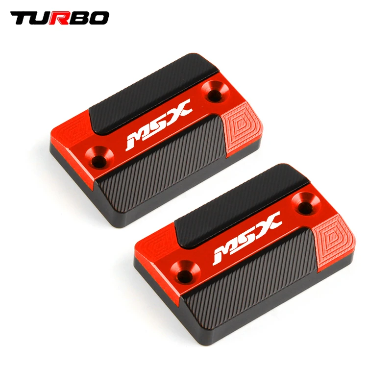 Motorcycle CNC Aluminum High Quality Front Brake Fluid Reservoir tank Cap Cover For HONDA MSX 125 Grom/SF 2013-2020 2019 MSX125 |