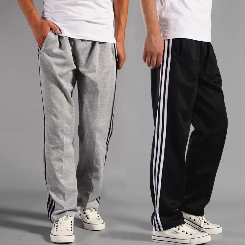 

Casual Trousers Sweatpants Thin Polyester Track Pants Men Easy Cuffless Trousers Joggers Men Pants Streetwear Pantalon Hombre