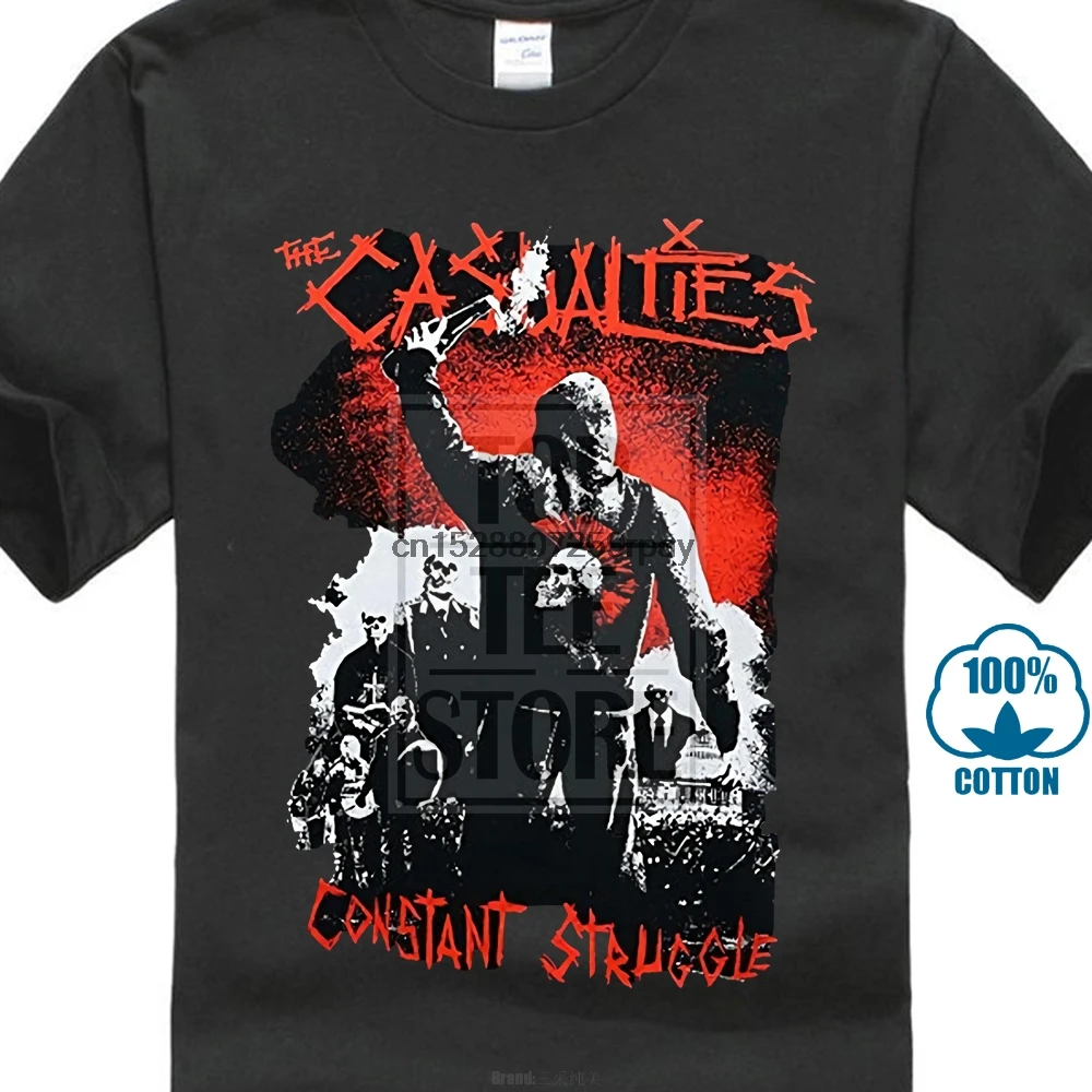 

The Casualties Constant Struggle T Shirt S M L Xl 2Xl Brand New Official
