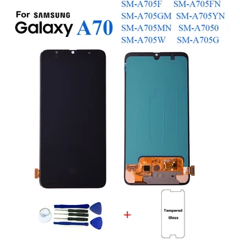 

AMOLED For Samsung A70 A705 SM-A705FN A705G Display lcd Screen replacement for Samsung A70 A7050 display lcd screen module