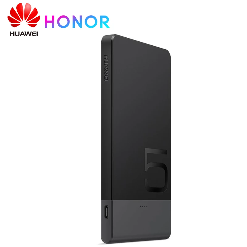 Huawei официальный банк питания 5000 мАч CP06 двухсторонняя Быстрая зарядка 5 в 2A банк питания для iPhone X XS XR 8 samsung Xiaomi