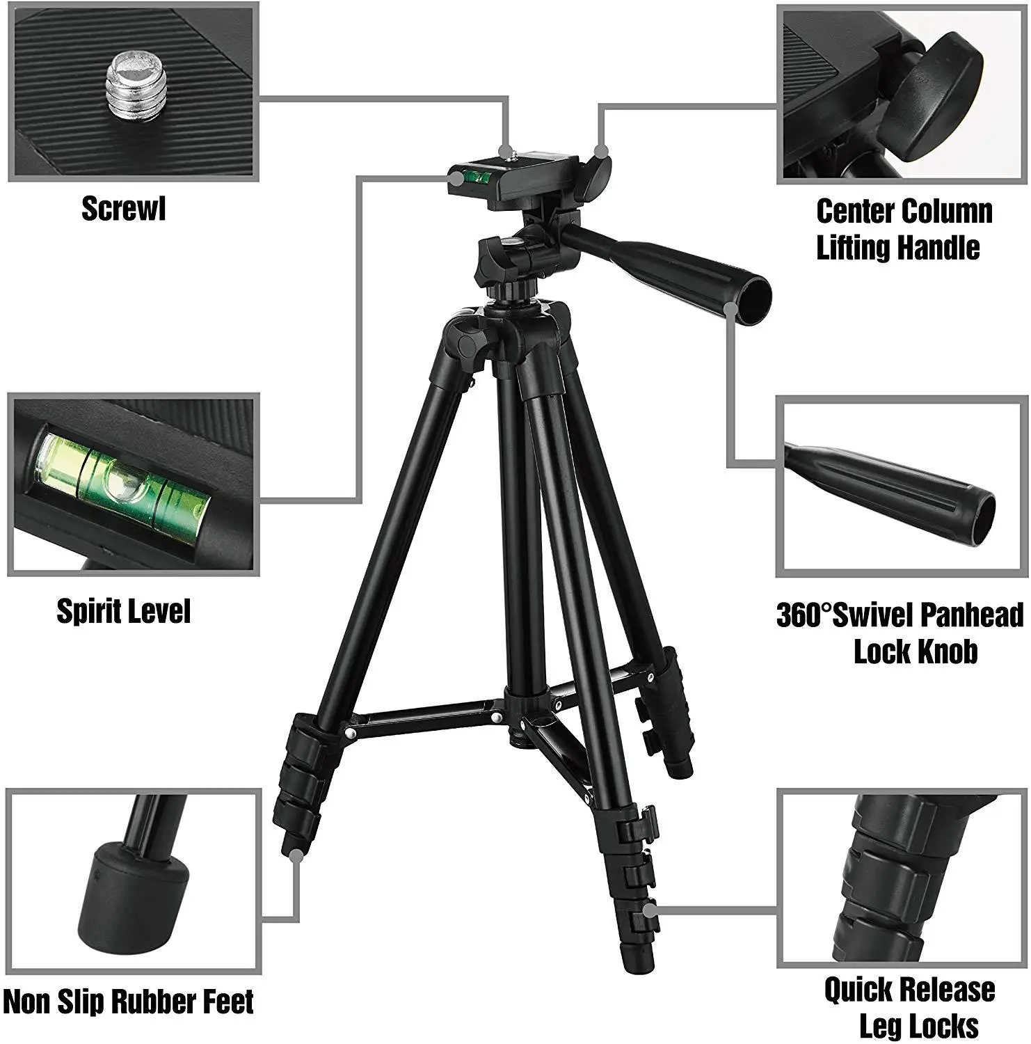  Smartphone Tripod Cellphone Tripod For Phone Tripod For Mobile Tripie For Cell Phone Portable Stand