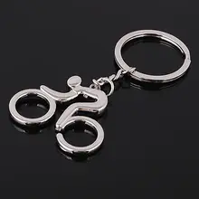 Напрямую от производителя креативных подарков отличное качество брелок Подвеска люди ездили велосипеды металлический брелок подвеска