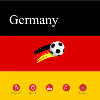 

German iptv 1 year USA CANADA Android for smart tv box FHD Belgium Spain Portugal Arabic iptv Europe PC Enigma2