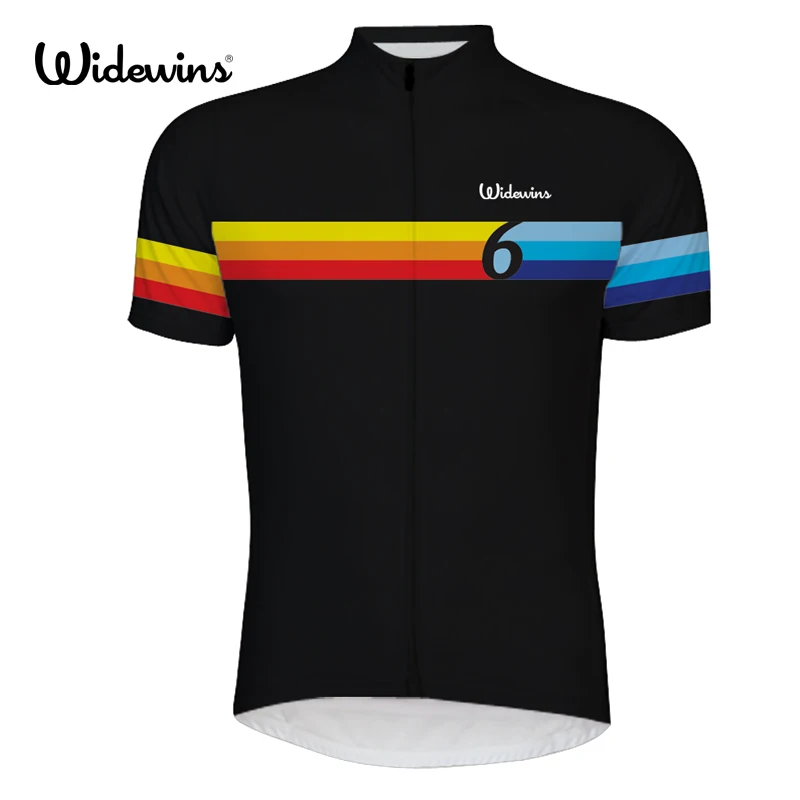 NEW Summer Breathable Short Sleeve Cycling Jersey Ropa De Ciclismo Hombre Bike Clothing Tops MTB Bicycle Clothes - Цвет: 6517