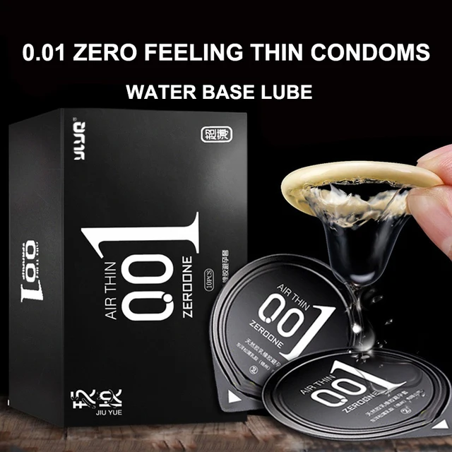 0.01 Ultra Thin Condoms For men long Sex Ejaculation delay Ice Hot Feeling Latex Condom Penis Sleeve sex toys for adults 18 1