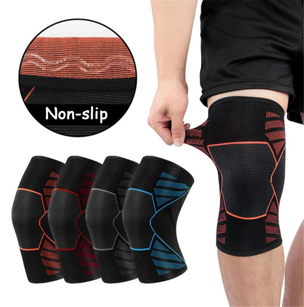 

1pc Kneepad Sports Safety Knee Pads Breathable Warmth Training Elastic Knee Basketball Gym Run Volleyball Support knee Protector
