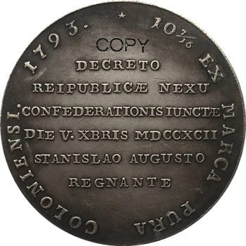 

Poland 1793 COIN COPY 41mm