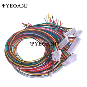 

10pcs/lot 26AWG JST XH2.54 2/3/4/5/6/7/8/9/10 Pin XH-2.54 Pitch 2.54mm Connector Plug With Wire Cable 30cm Length