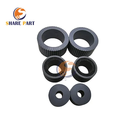 1 Set Scanner Feed Roller Tire Kit For Fujitsu Fi6670C Fi6770C Fi6750C Fast Shipping High Quality