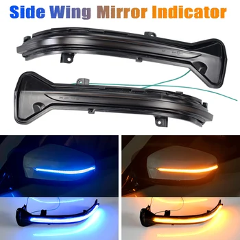 

2PCS Side Rear-View Mirror Indicator Light LED Dynamic Turn Signal Blinker For BMW 5 6 7 8 3 Series G38 G14 G15 G16 G11 G12 M5
