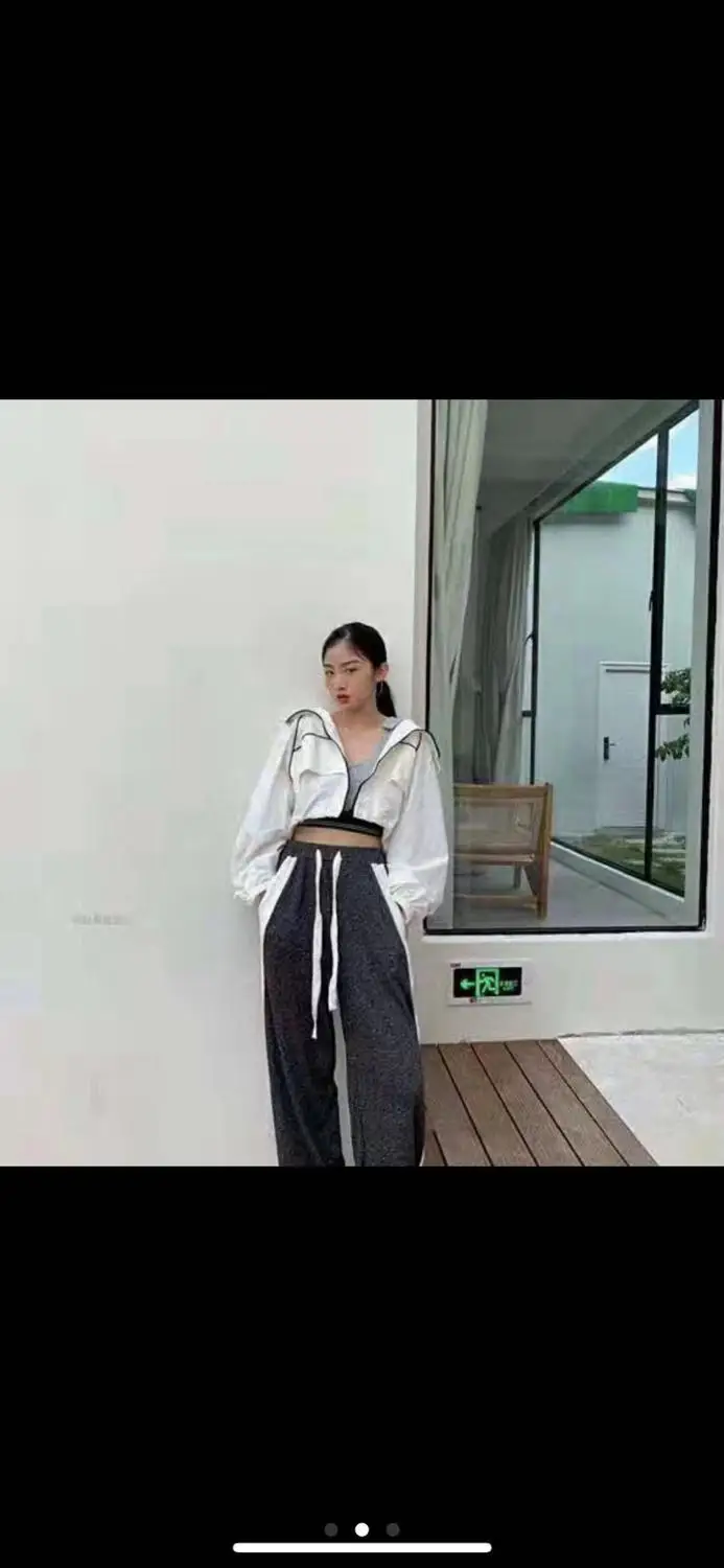 denim jacket xintiandi bomber streetwear harajuku hoodies women Casual | Женская одежда