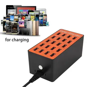 

Smart Charger 2.0 USB Ports 20A Desktop Charger Station for smartphone