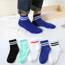 Креативные хлопковые носки для скейтборда в стиле хип-хоп с буквенным принтом в стиле Харадзюку удобные носки дышащие носки до лодыжки для студентов 1 пара calcetas# ZD