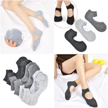 1 пара спортивных носков хорошая гибкость дышащий хлопок Йога носки для танцев Фитнес Спортивная одежда аксессуары