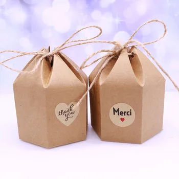 

DIY Lable Stickers Gift Box Paper Wedding Birthday Christmas Favor Present Boxes Packing Thank you Sticker 20pcs