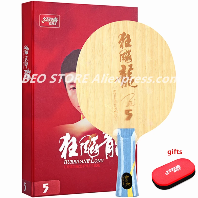 US $123.65 DHS Hurricane Ma Long 3 Long 5 Long 5x Original Arylate Carbon ALC racket table tennis blade ping pong bat paddle