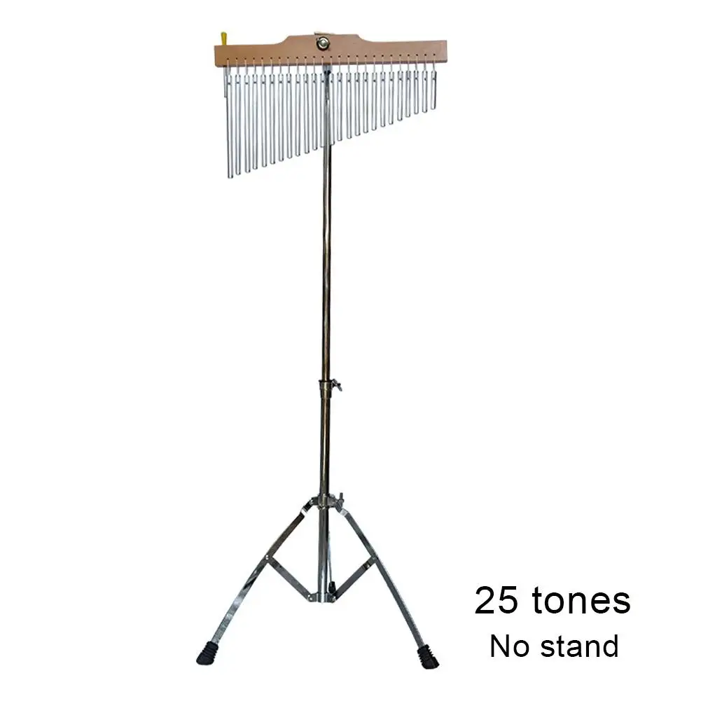 UMIWE Bar Chimes,20 Bars Percussion Chime Bars with Solid Aluminum Pipe and Wooden Stand Stick,Windbell Percussion Instrument,Table Top Wind Percussion Chimes for Bar House Office Decoration