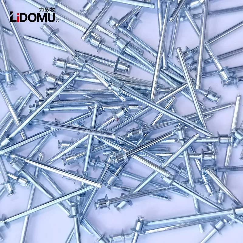 100pcs double countersunk carbon steel circuit board blind rivets 2.4mm, 3.0mm, 3.2mm rivets and fasteners,rivets and screws