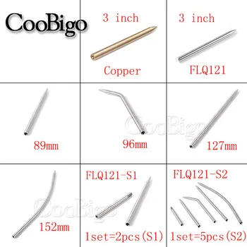 1pcs Multi Size 3"~6" Steel Paracord Needle With Screw Thread Shaft Tip Stiching Fid Knit Weaving Paracord Bracelet Belt#FLQ121