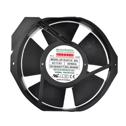 Ventilateur de refroidissement pour mécatronique UF15KC12, 172x55mm, 115V, 39/38W, Double boule 