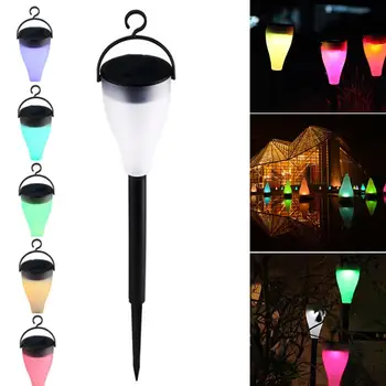 

Outdoor Waterproof Multicolor LED Solar Stake Light Garden Yard Lawn Lamp Decor
