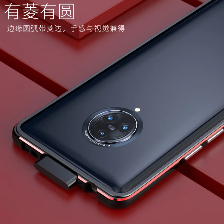 Металлический бампер чехол для VIVO NEX 3 Чехол Жесткий Броня двойной цвет алюминиевая рамка Защитная крышка для VIVO NEX 3 NEX3 чехол для телефона