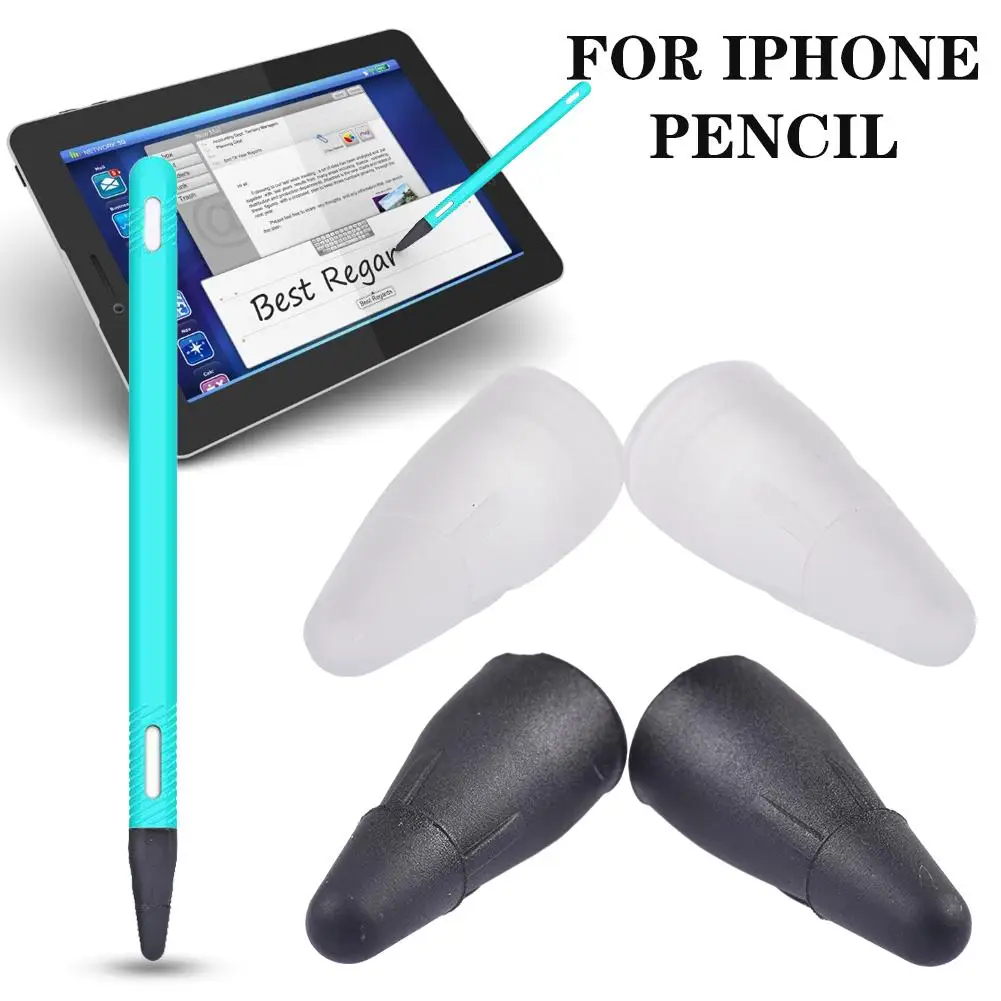 

Protective Cap Stylus Pen Nib Cover Tip Protector Silicone Waterproof For Apple Pencil 1st/2st Generation