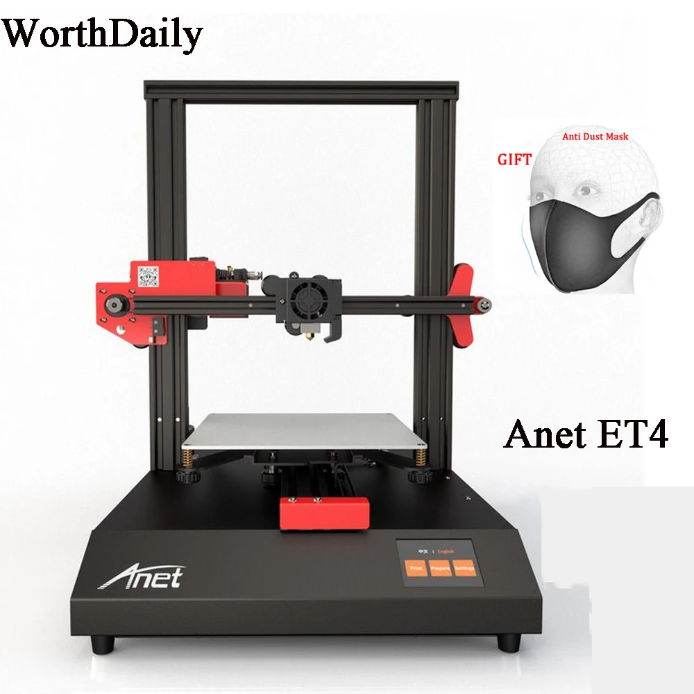 Anet ET4 3D принтер 2 8 'высокоточный сенсорный экран для повторного запуска