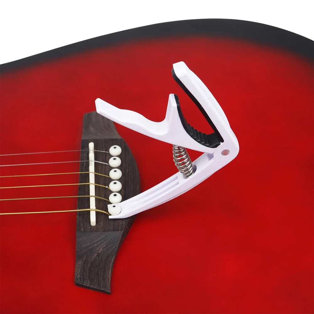 Universal Capo Guitar Accessories Quick Change Clamp Key Acoustic Classic Guitar Capo Tuning Clamp For Ukulele Guitar Parts