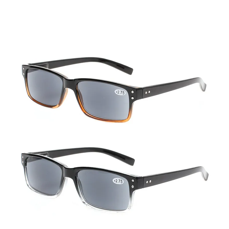

Summer Fashion Reading Glasses 2 Pack Men Women Casual Comfortable Sunglasses with Diopter1.0 1.5 2.0 2.5 3.0 4.0 Frame Material