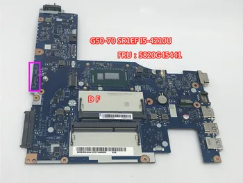 

FRU 5B20G45441 ACLU1/ACLU2 UMA NM-A272 Mainboard for Lenovo G50-70 Laptop Motherboard with SR1EF I5-4210U 100% Tested