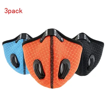 

3pcs Face Cover Outdoor Face Cover Anti-dust Half Face-mask Windproof for Bicycle Skiing Face Cover mascarillas mascarilla