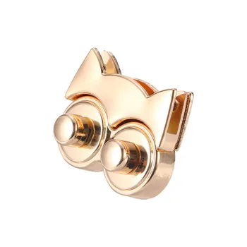 

1 Pcs Elegant Fashion Metal Owl Bag Clasp For Handbag Purse Handmade DIY Accessories Bag Lock Turn Twist Lock