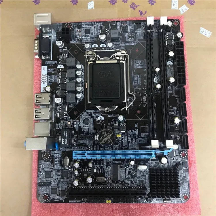 P55-1156 части процессор игровой LGA 1156 материнская плата Оригинальная для Inter P55 чип DDR3 ПАМЯТЬ LGA1156 поддержка I3 I5 I7 Xeon серия