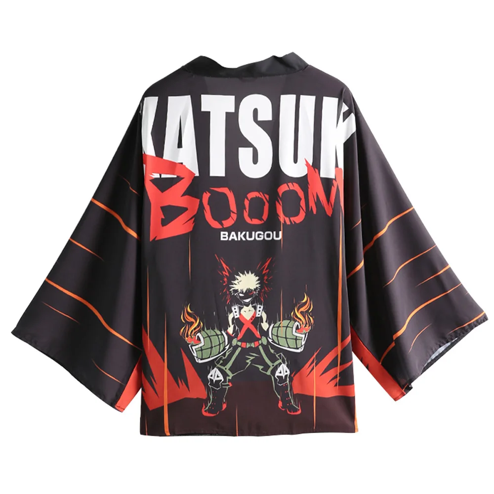Bakugou Katsuki VEVEFUANG, аниме Grandmaster of Demonic, мой герой, научная школа, Fate Attack on Titan, Мику, костюмы для косплея, плащ, пальто, плащ Mo Dao Zu Shi - Цвет: Bakugou Katsuki