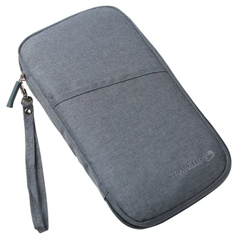 

For Cards Credit Card Purse Bag Passport Holder Cash Multifunction Organizer Waterproof Travel Wallet Storage Documents Money