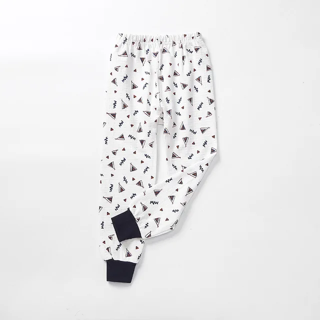 Summer Autumn Baby Kids Childrens Printing Striped Toddler Classic Leggings Boys Girls Pants 3-8Y Winter Underwear BaiSeBoLang