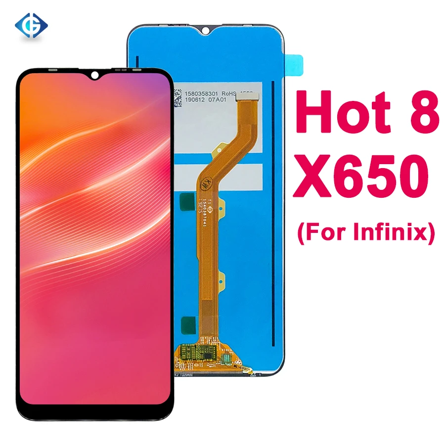 6 52 ''Full ЖК дисплей для Lenovo Vibe A Горячая 8 X650C X650 X650b Дисплей кодирующий