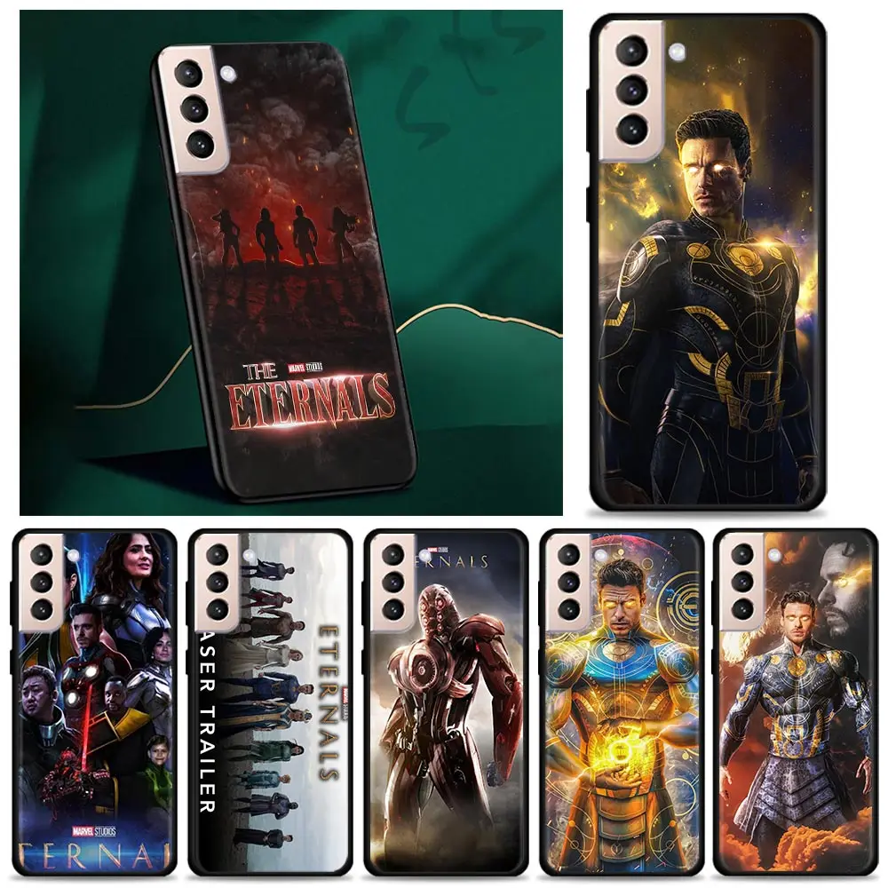 Marvel The Eternals Silicone Case For Samsung Galaxy S21 S20 Ultra S10 Plus Lite FE 5G S10e S9 S8 S7 Edge Cover | Мобильные телефоны