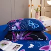 1 piece of bed sheet for bedroom 100%Polyeste Elastic Band Around bedding Fitted Sheet Only (excluding pillowcases) 2