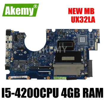 

UX32LA motherboard I5-4200CPU 4GB RAM motherboard For ASUS UX32LN UX32LA UX32L UX32LA-LN Laptop mainboard Tested 90NB0520-R00010