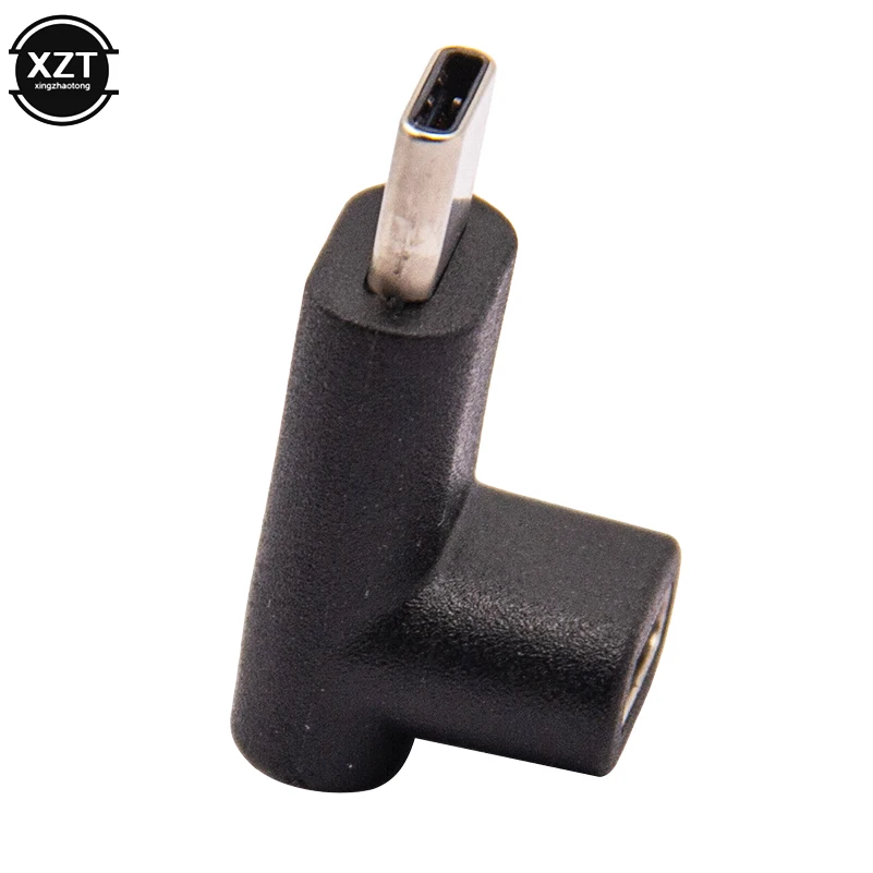 USB разъем (под углом 90 градусов) 3 1 Type C для подключения к женскому конвертер