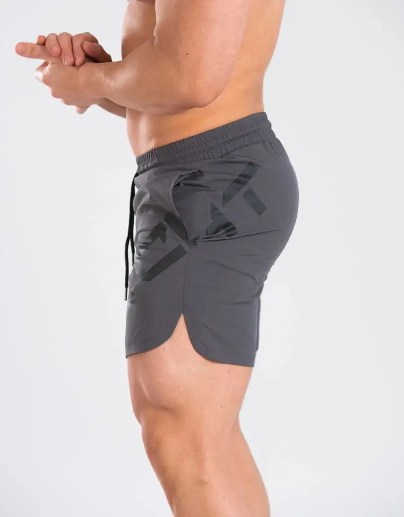 Летние мужские шорты для бега, спортивные шорты для бега, шорты для фитнеса, быстросохнущая Мужская для спортзала, мужские шорты для бега, спортивные тренажеры, мужские шорты