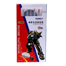 U-STAR UA-90027 набор кистей, 10 в 1 моделирующая кисть(7 кистей и 3 палитры