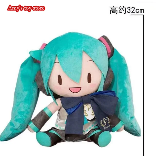Miku Plush Toy Doll Large Plushie Anime Cosplay Figure Christmas Gift 32cm