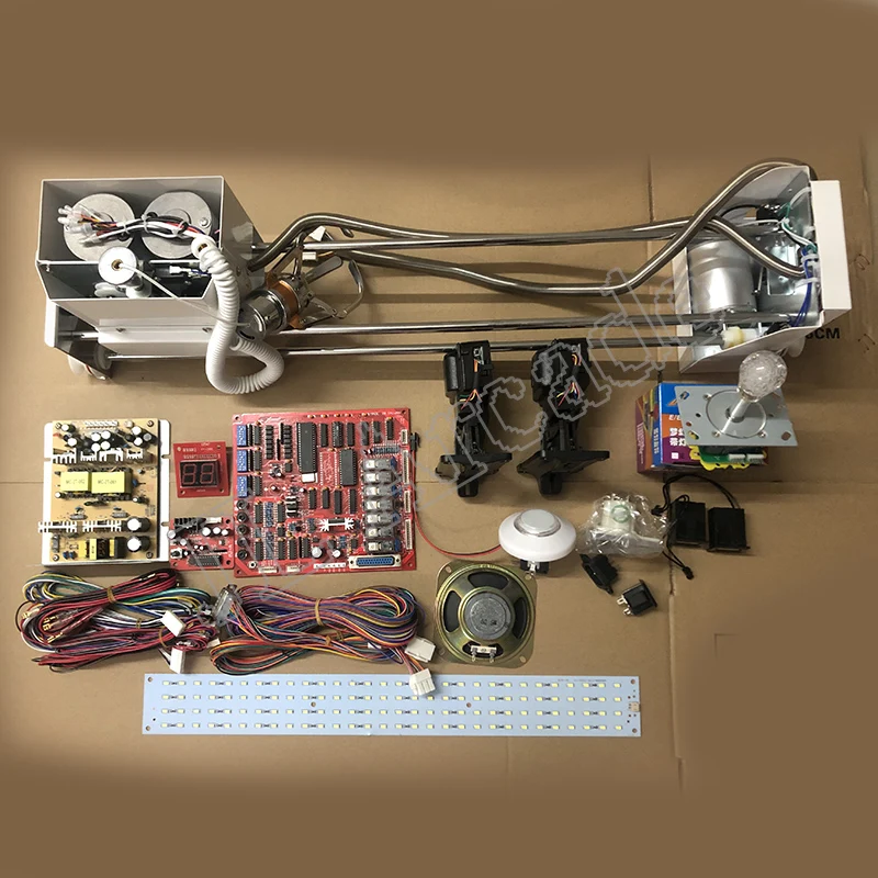 Игрушка кран машина шкаф набор DIY кран части машины для крана игры PCB слот игра доска монетоприемник, кнопки, жгут, коготь